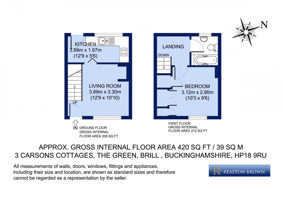 Floorplan for Brill, Buckinghamshire